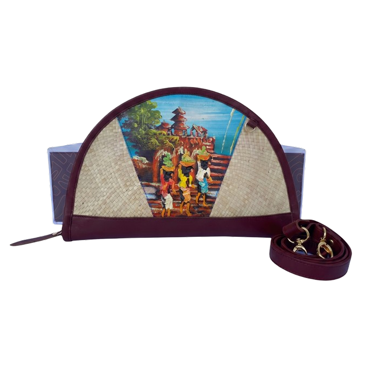 Tas Lontar Maroon